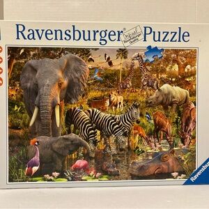 Ravensburger "African Animal World" 3000 Piece Jigsaw Puzzle Complete 2010